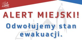 Ewakuacja odwołana ewakuacja odwolana