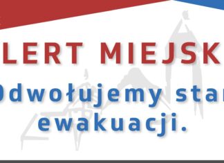 Ewakuacja odwołana ewakuacja odwolana