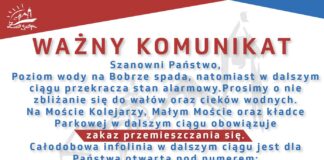 Mostki dla pieszych zamknięte