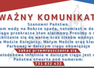 Mostki dla pieszych zamknięte