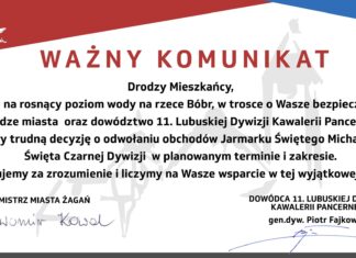 Jarmark św. Michała i Święto Czarnej Dywizji odwołane