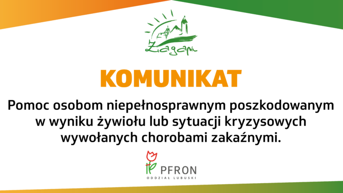 pfron pomoc dla powodzian