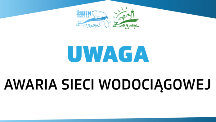 awaria sieci wodociagowej