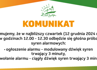 Próba syren alarmowych