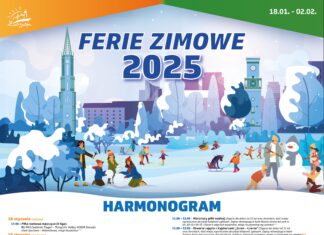 ROZKŁAD JAZDY NA FERIE ZIMOWE 2025 W ŻAGANIU