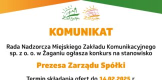 Konkurs na stanowisko Prezesa MZK
