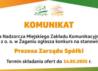 Konkurs na stanowisko Prezesa MZK