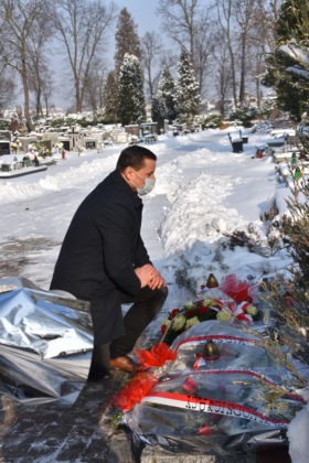 Uroczystości pod Krzyżem Zesłańców Sybiru