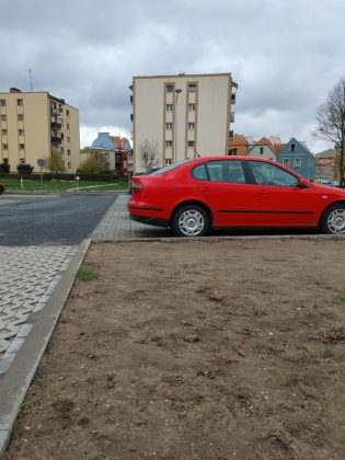 Plac przy ulicy Sobieskiego