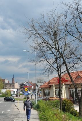 Nowe lampy na ulicy Żaganny