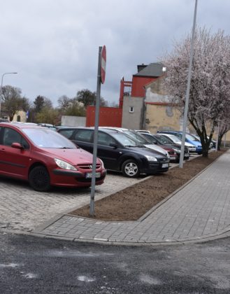 Plac przy ulicy Sobieskiego