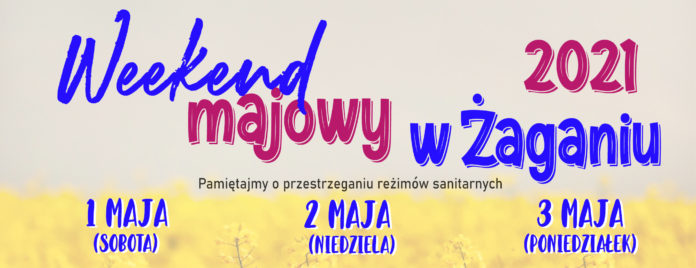 Plakat weekend majowy