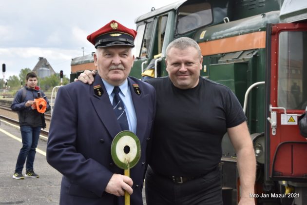 Pociąg retro w Żaganiu