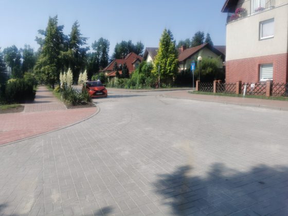 Nawierzchnia ulicy Prusa