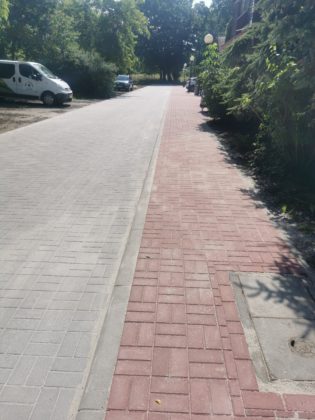 Nawierzchnia ulicy Prusa