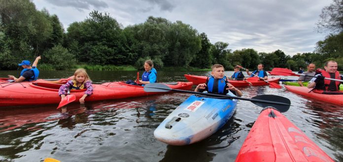 V Młodzieżowy Spływ Kajakowy