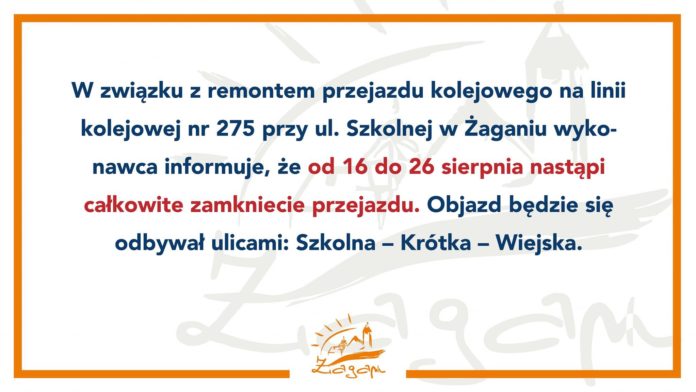 Zamknięcie przejazdu