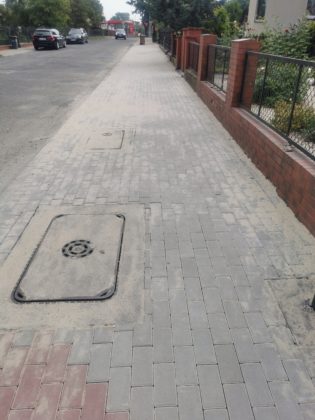 Nowy chodnik na ul. Kopernika