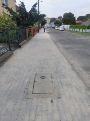 Nowy chodnik na ul. Kopernika