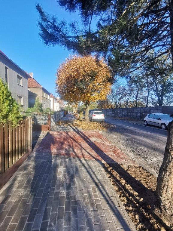 Nowy chodnik na Waryńskiego