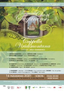 Plakat Thesaurus Chori Saganensis