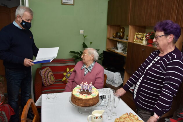 103 urodziny Genowefy Jałoszyńskiej