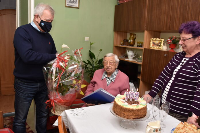 103 urodziny Genowefy Jałoszyńskiej