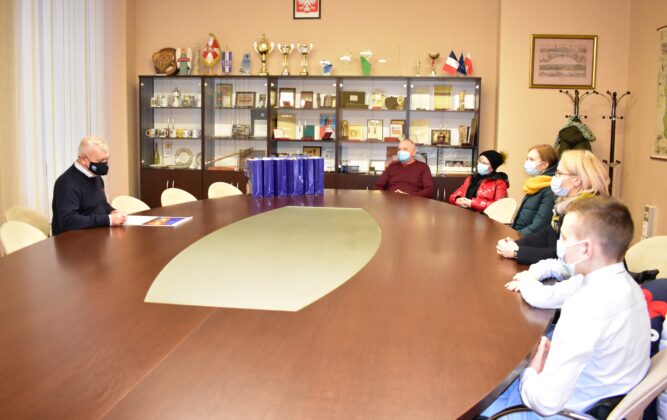 Podziękowania za przekazanie zdjęć do miejskiego kalendarza