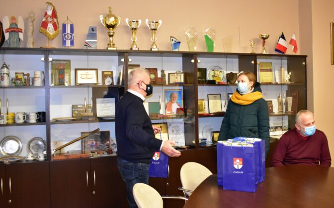 Podziękowania za przekazanie zdjęć do miejskiego kalendarza