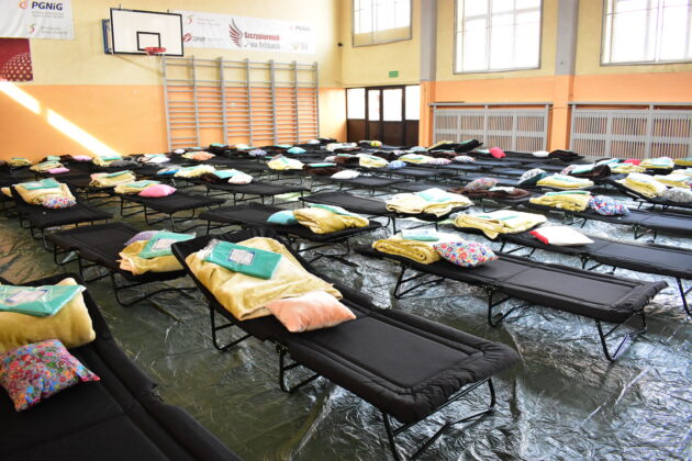 Miejsce zbiorowego zakwaterowania w PSP 7