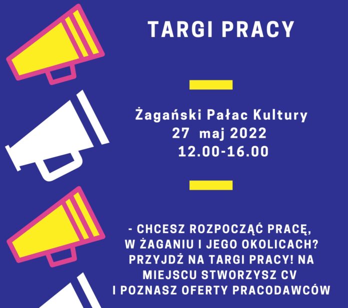plakat TARGI PRACY