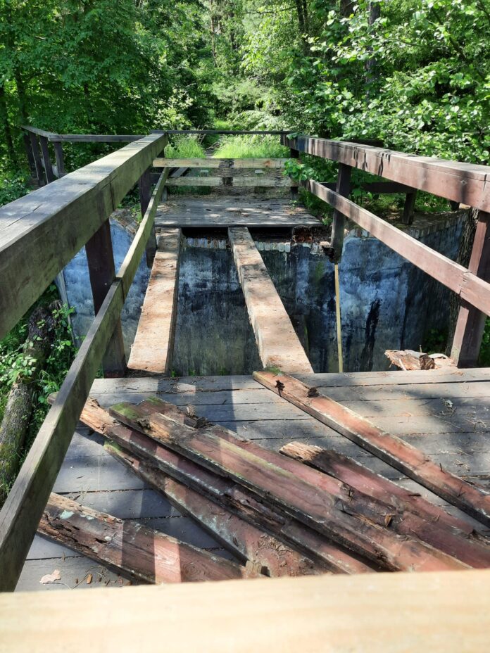 Kładka na ulicy Wesołej