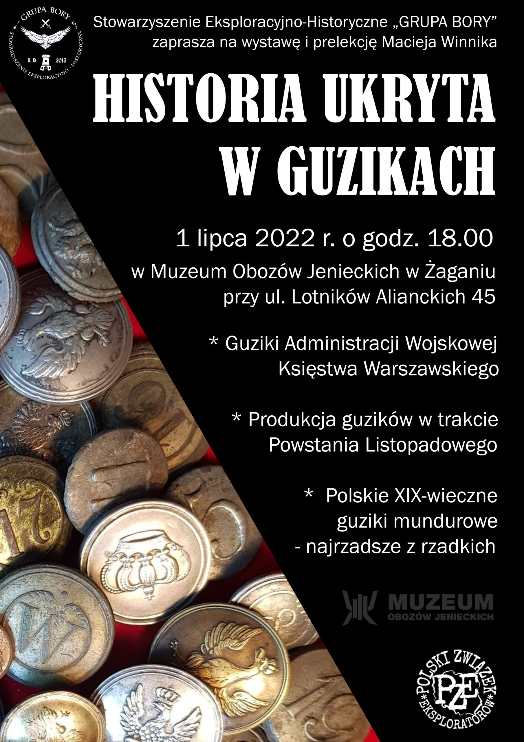 Wystawa Historia ukryta w guzikach