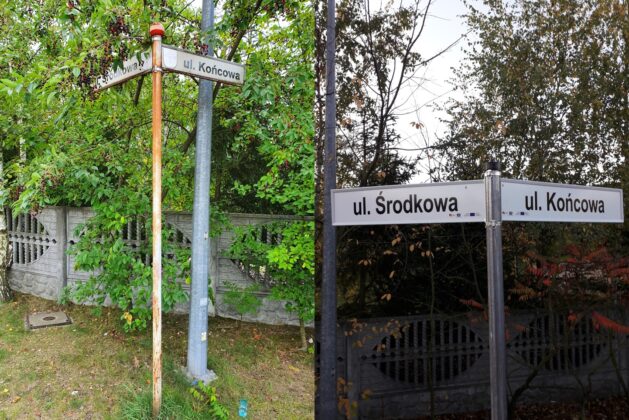 Nowe oznakowanie uliczne