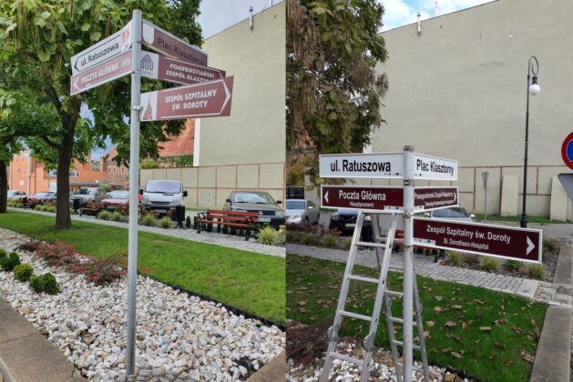 Nowe oznakowanie uliczne