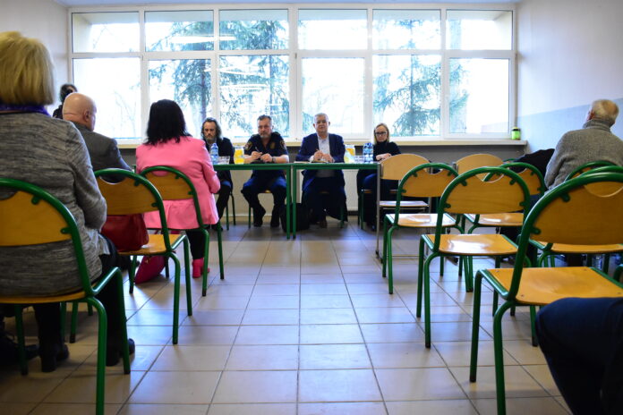 Spotkanie z mieszkańcami PSP &