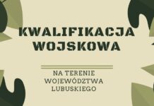 1 lutego rozpocznie się kwalifikacja wojskowa w Lubuskiem