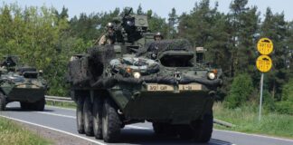 Wzmożony ruch kolumn pojazdów wojskowych