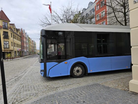 Autobus elektryczny w Żaganiu