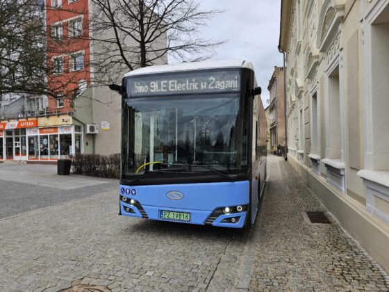 Autobus elektryczny w Żaganiu