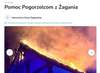 Pomoc pogorzelcom z Żagania