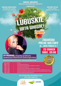 Plakat Lubuskie wita wiosne