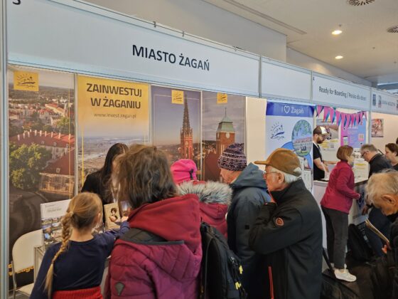 Żagańskie stoisko na MTT Wrocław
