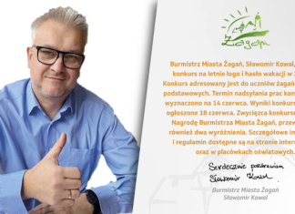 Konkurs na letnie logo i hasło wakacji w Żaganiu