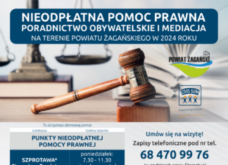 Nieodpłatna pomoc prawna dla mieszkańców Nieodpłatne konsultacje