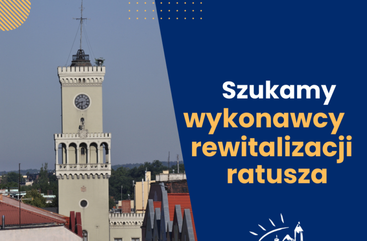 Szukamy wykonawcy rewitalizacji ratusza w Żaganiu rewitalizacja ratusza