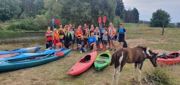 Mlodziezowy splyw kajakowy