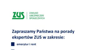 Bezpłatne porady ekspertów ZUS we wrześniu