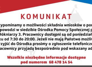 Przypominamy o składaniu wniosków