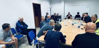 Wieczorna narada Burmistrza Miasta Żagań z Radnymi Miasta Żagań